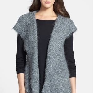 EILEEN FISHER Alpaca Blend Hooded Vest